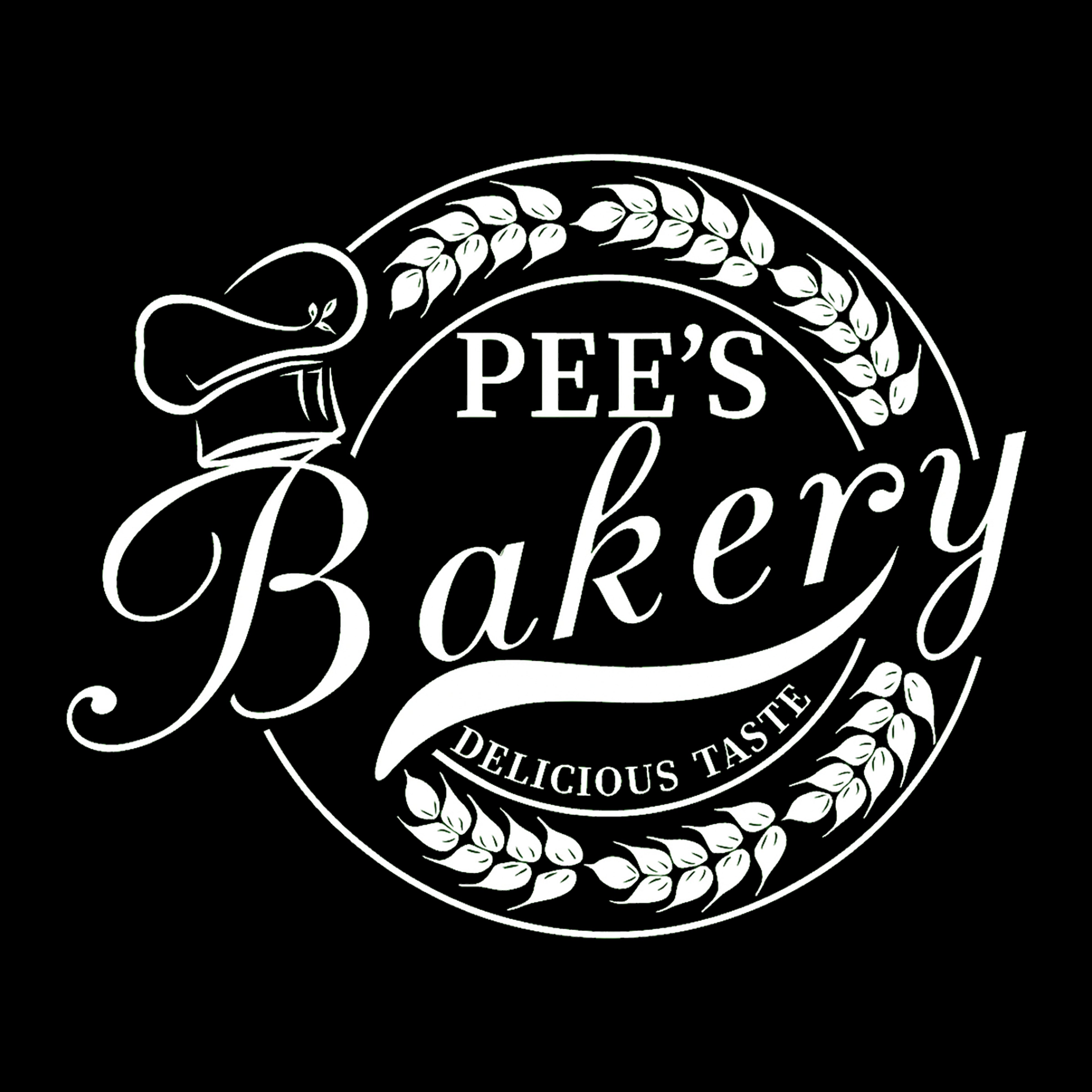 Pee's Bakery Logo